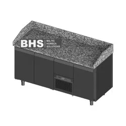 Comptoir de refroidissement avec plateau en granite 1720 mm P303