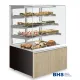 Silta vitrīna CUBE OPEN 1310 mm REMOTE (CU101.3OP-c)