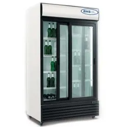 Showcase with sliding doors 658L SD802SLE
