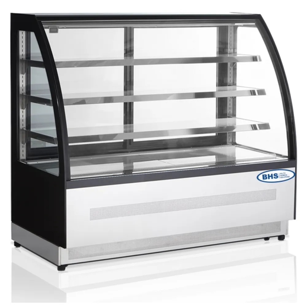 Konditorejas vitrīna LPD1500C/BLACK