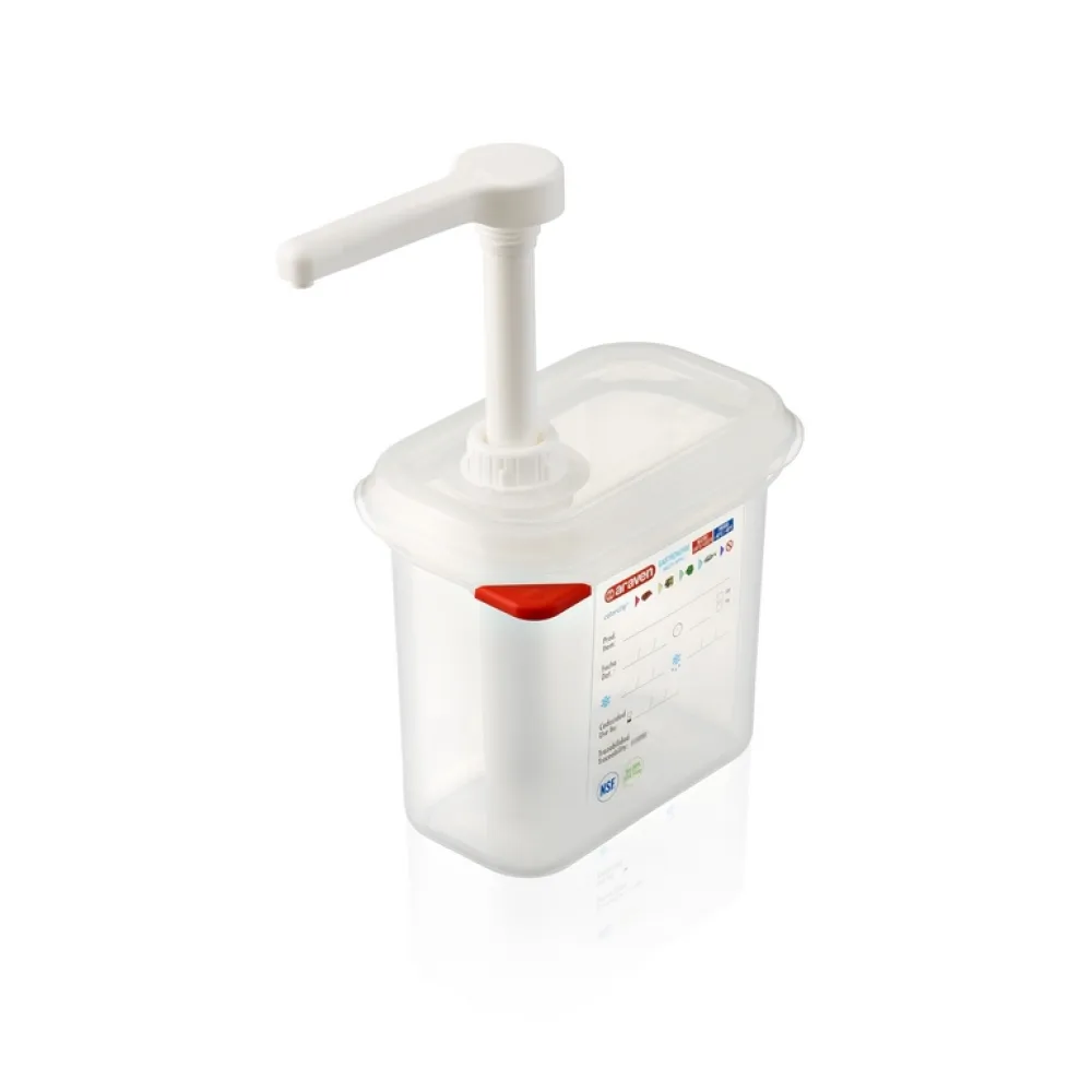 Mērču dozators ar pumpi GN1/9 (065169)