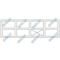 Cooling counter with lifting mechanism P313 1920 mm