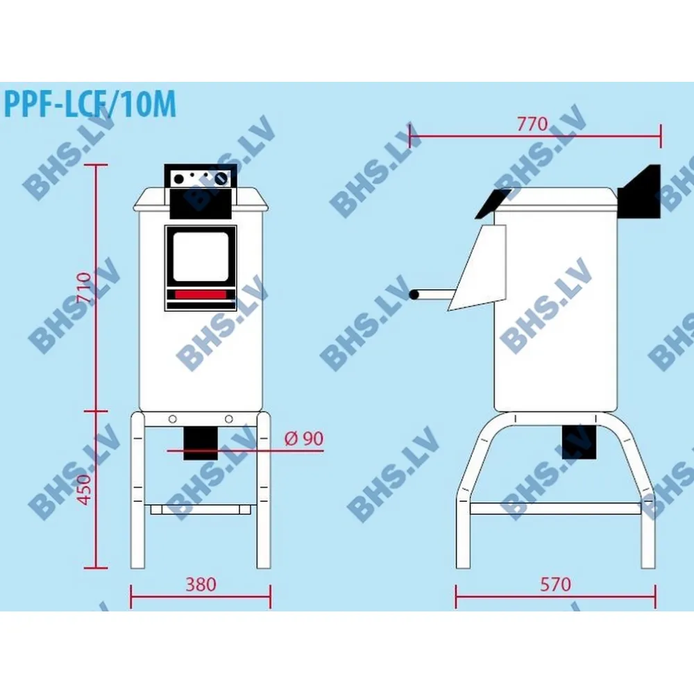 Mīdiju tīrāmā mašīna LCF/10M