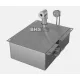 Drop-in karstais marmīts 1080 mm (UWM3-110/60/28)