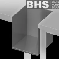 Metināts plaukts blenderim