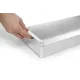 Cepšanas paplāte ar noņemamu sānu paneli 580x200x(H)50mm (689868)