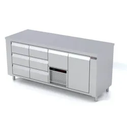 Galds ledusskapis ar lifta mehānismu P345 1920 mm