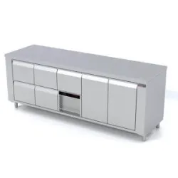 Galds ledusskapis ar lifta mehānismu P437 2330 mm