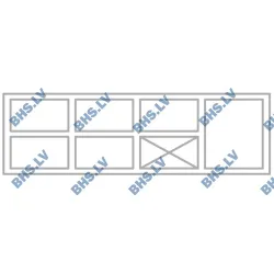Salātu galds P335 1720mm