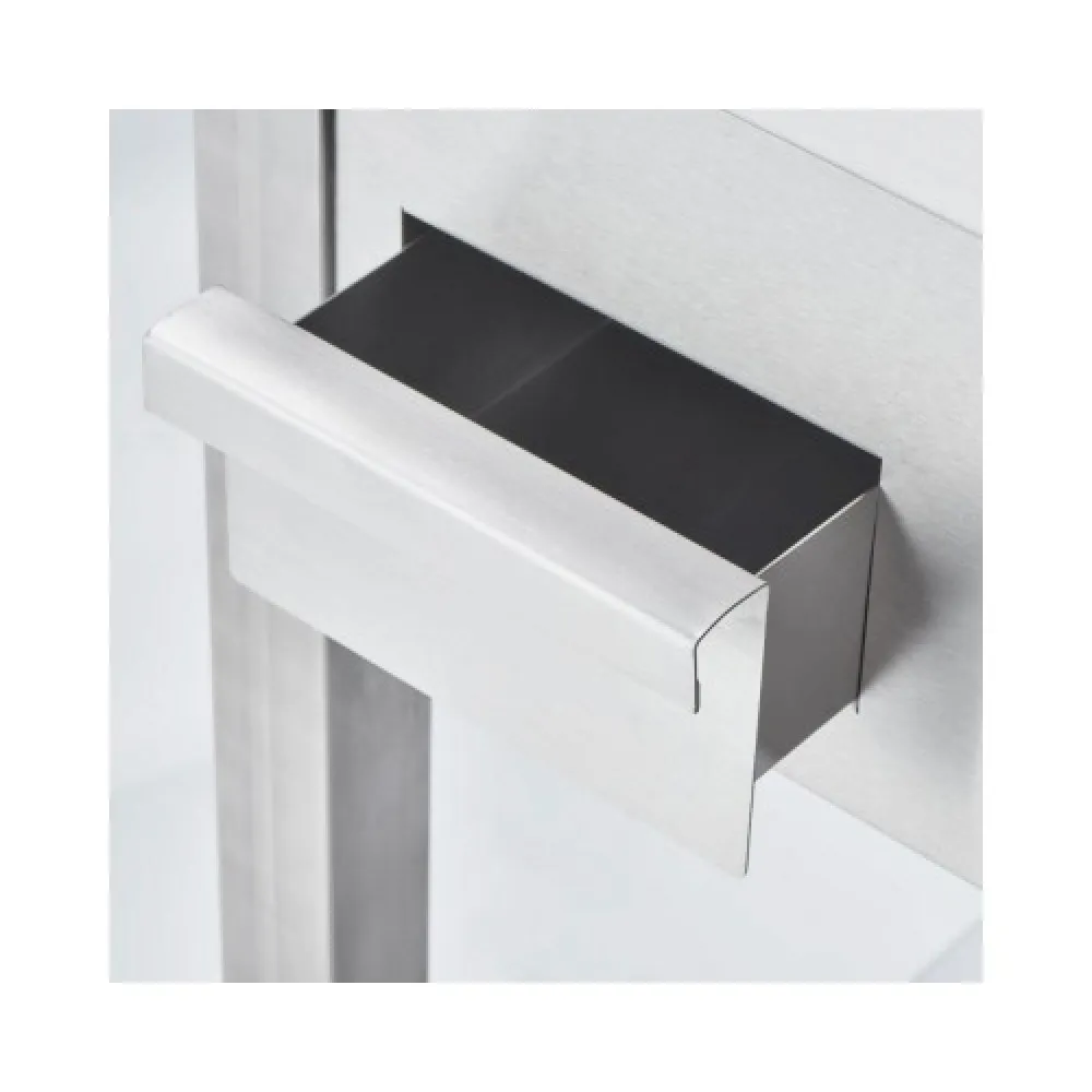 Hromēta elektriskā grilvirsma rievota 8.1 kW (9737200)