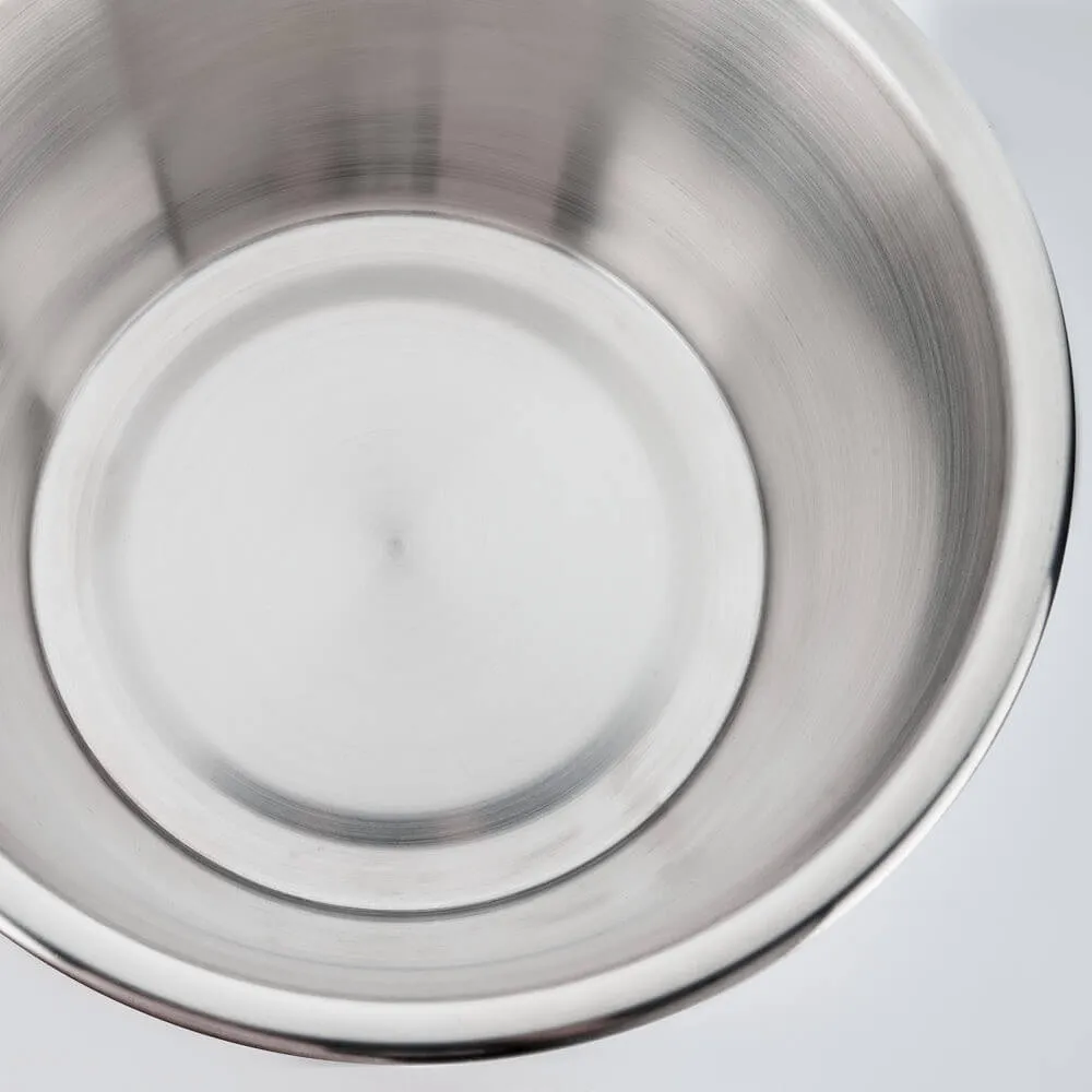 Bļoda, nerūsējošā tērauda, satīna apdare, Ø 160 mm, 1 L (081161)