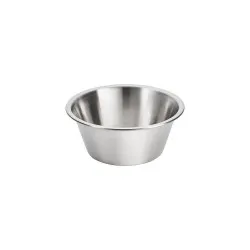 Bļoda, nerūsējošā tērauda, satīna apdare, Ø 160 mm, 1 L