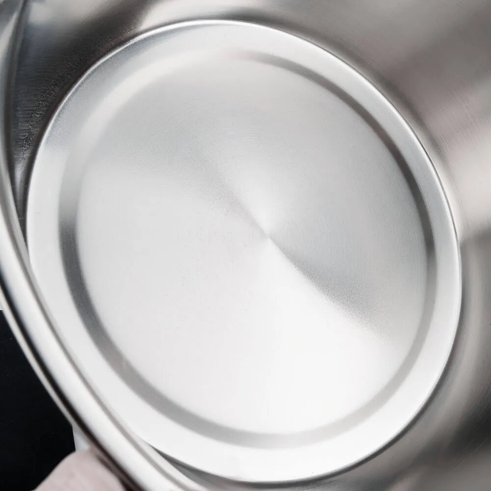 Bļoda, nerūsējošā tērauda, satīna apdare, Ø 300 mm, 7 L (081301)