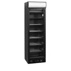 Saldētava ar reklāmas baneri 270l, melna