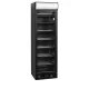 Saldētava ar reklāmas baneri 270l, melna (UFSC371GCP BLACK)