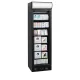 Saldētava ar reklāmas baneri 270l, melna (UFSC371GCP BLACK)