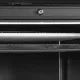 Saldētava ar reklāmas baneri 270l, melna (UFSC371GCP BLACK)
