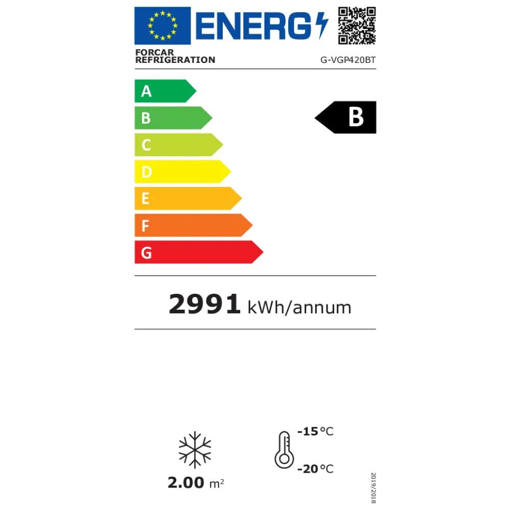 Konditorejas izstrādājumu vitrīna-saldētava  G-VGP420BT