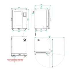 Konvekcijas krāsns, elektriskā STG 111 V7