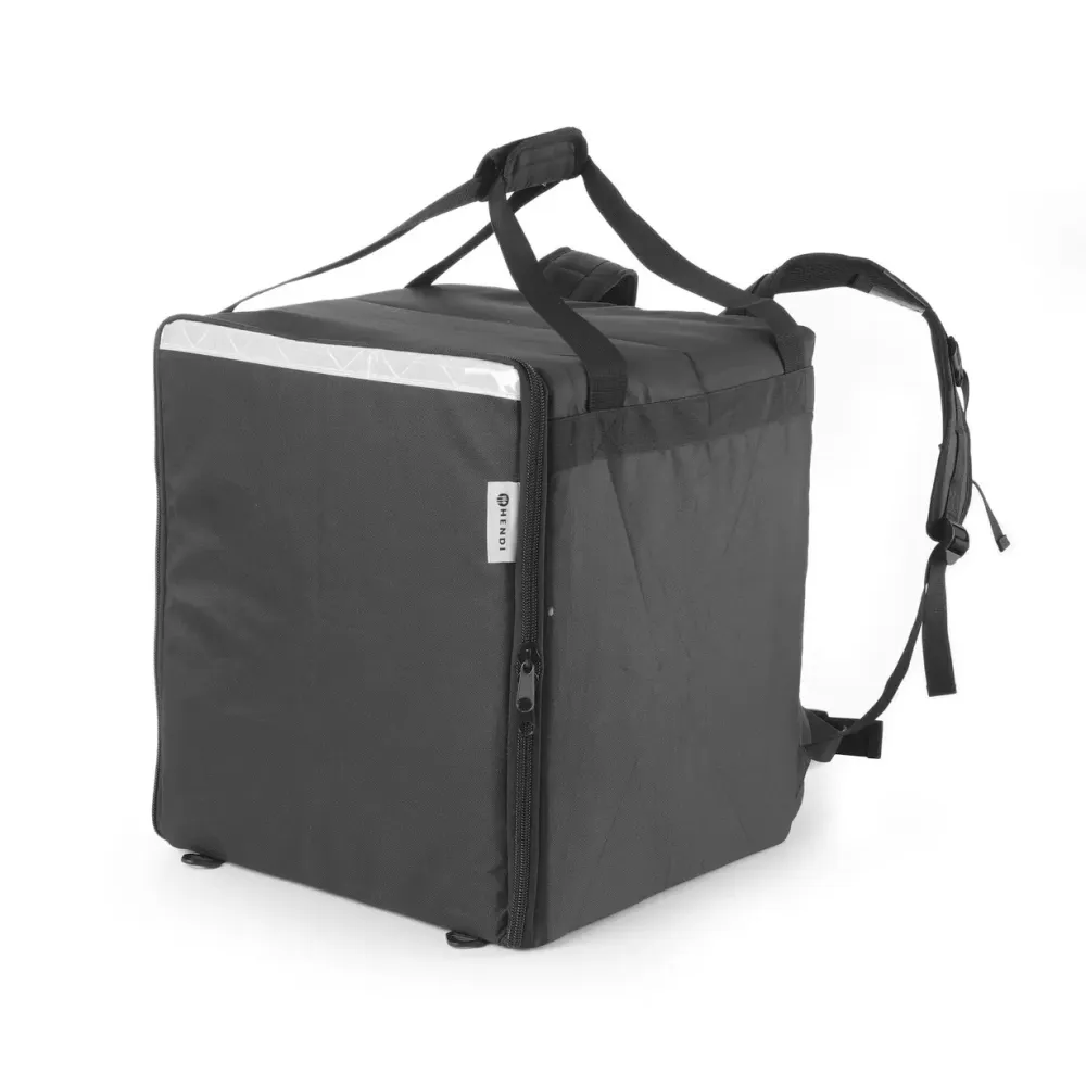 Izolēta pārtikas piegādes mugursoma, melns 72,2L (709801)