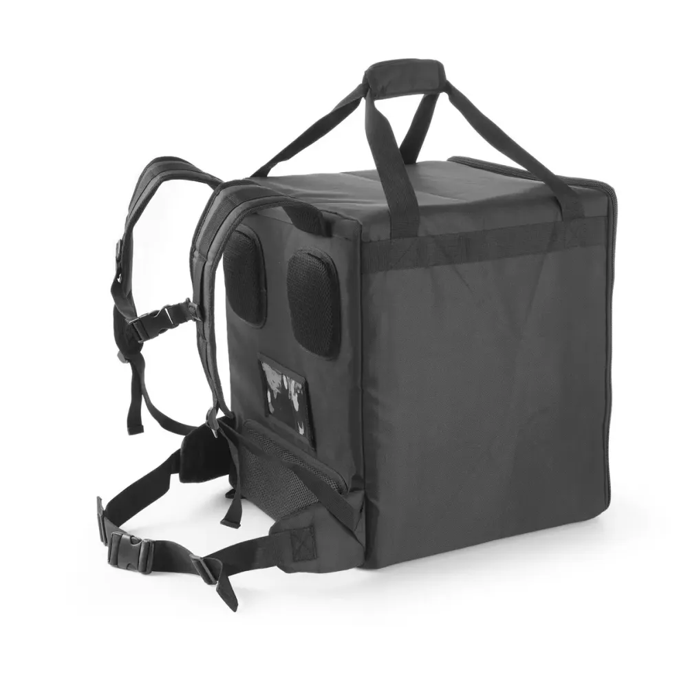 Izolēta pārtikas piegādes mugursoma, melns 72,2L (709801)