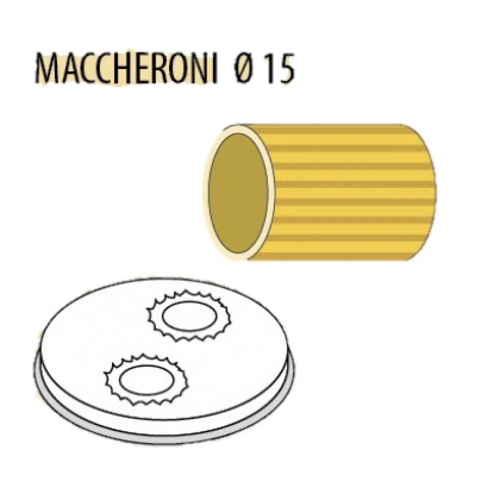 Uzgalis - MACCHERONI ⌀ 15mm (BHS-maccheroni15)