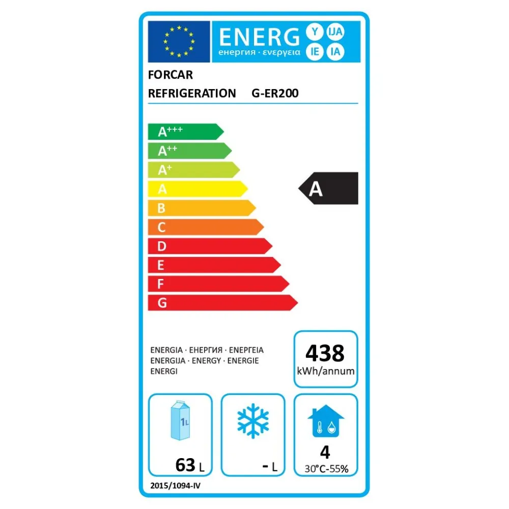 Ledusskapis Eco Line G-ER200