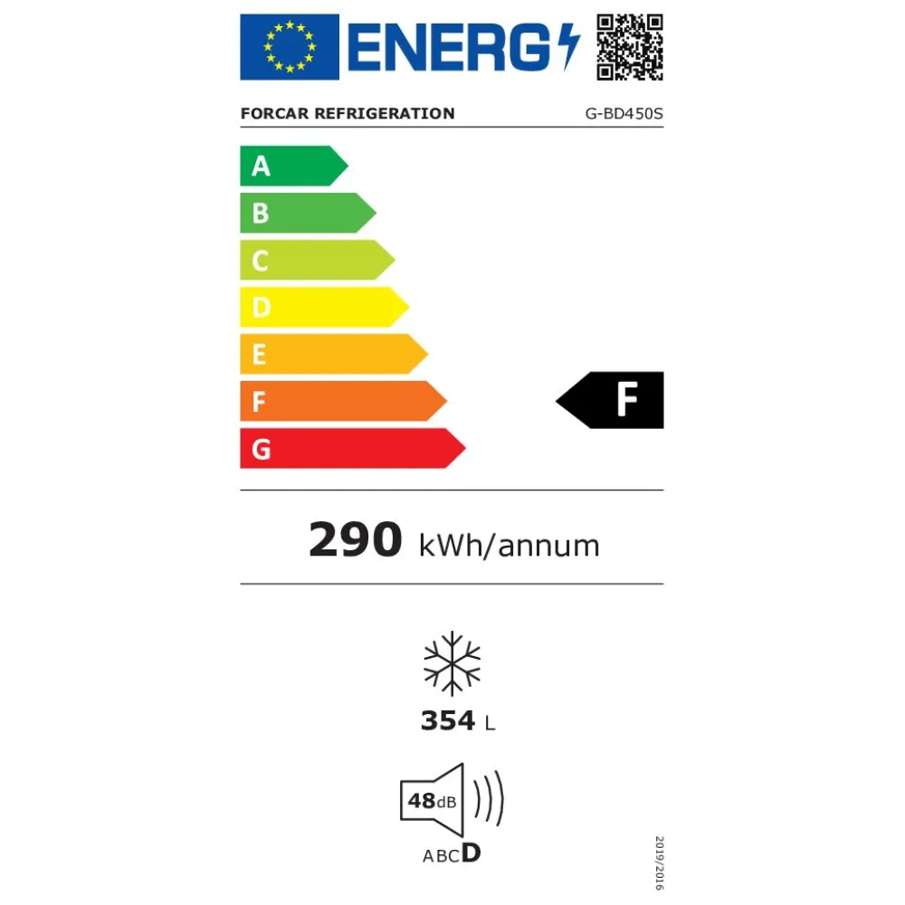 Dziļā saldētava Eco Line G-BD450S