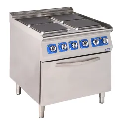 Elektriskā plīts ar cepeškrāsni 21,5kW