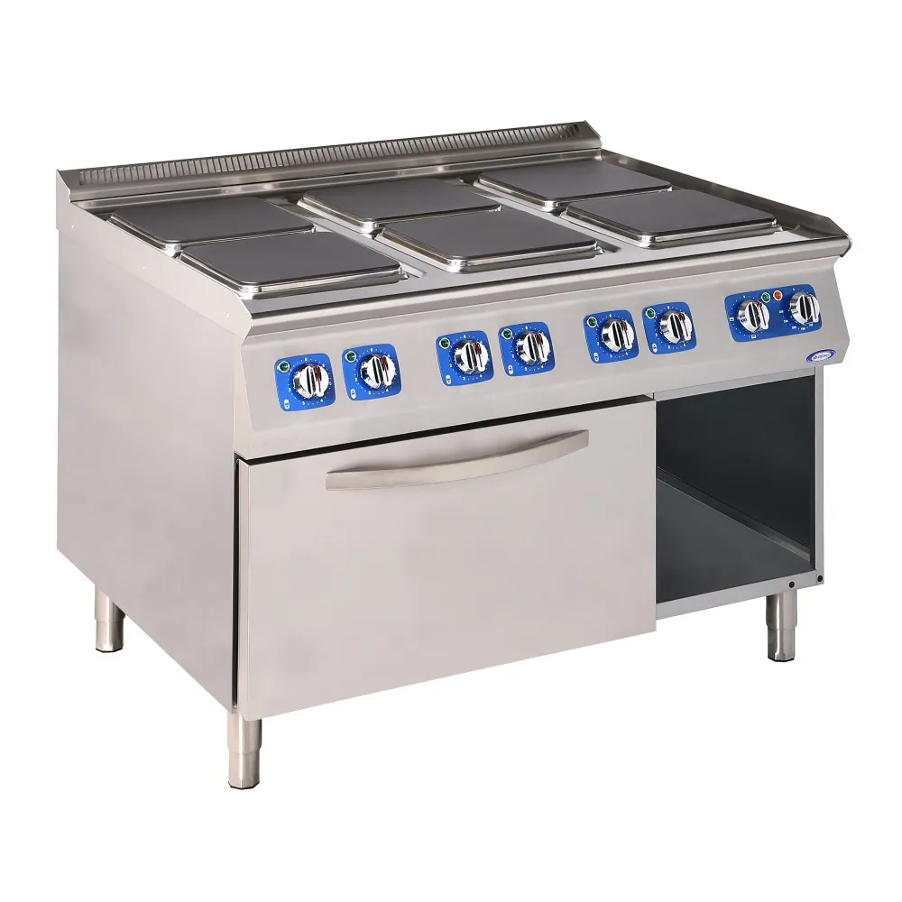 Elektriskā plīts ar cepeškrāsni 29,5kW (GC1200-120GV+V42)