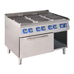 Elektriskā plīts ar cepeškrāsni 29,5kW