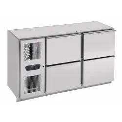 Réfrigérateur bar 4 tiroirs 158L