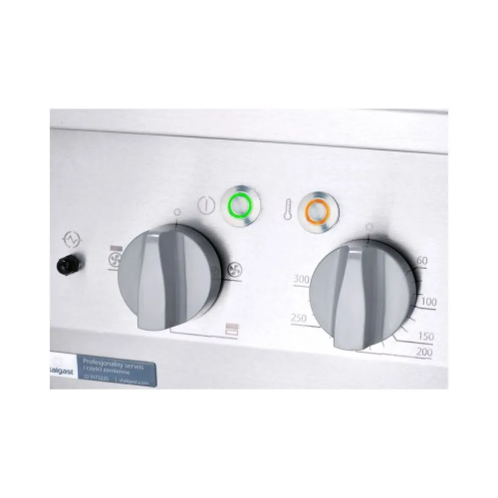 Gāzes plīts ar elektrisko konvekcijas cepeškrāsni 21.0 /6.5 kW ECO (9714410)