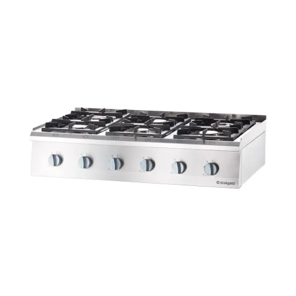 Gāzes plīts ar 6 degļiem 36,5 kW (9707210)