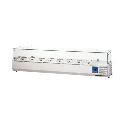 Aukstuma vitrīna 1800 mm 8 x GN1/4