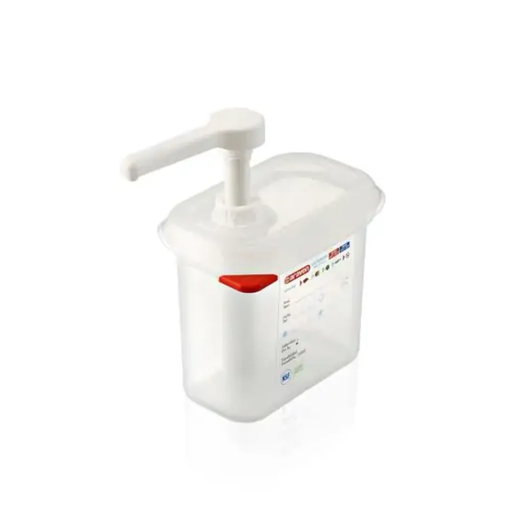 Mērces dozators GN1/9 TRN 10ML (AR03785)