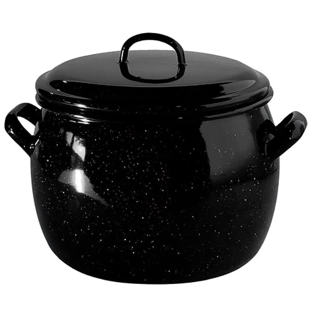 Emaljēts katls ar vāku 24 cm (REF8224)