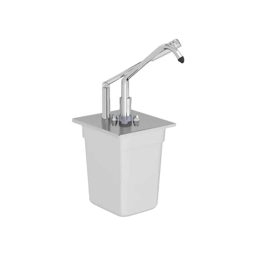 Mērces dozators ar sūkni GN 1/6 3L 200mm (065806)