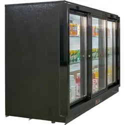 Baarikülmiku-vitriiniga 308L, must 882324