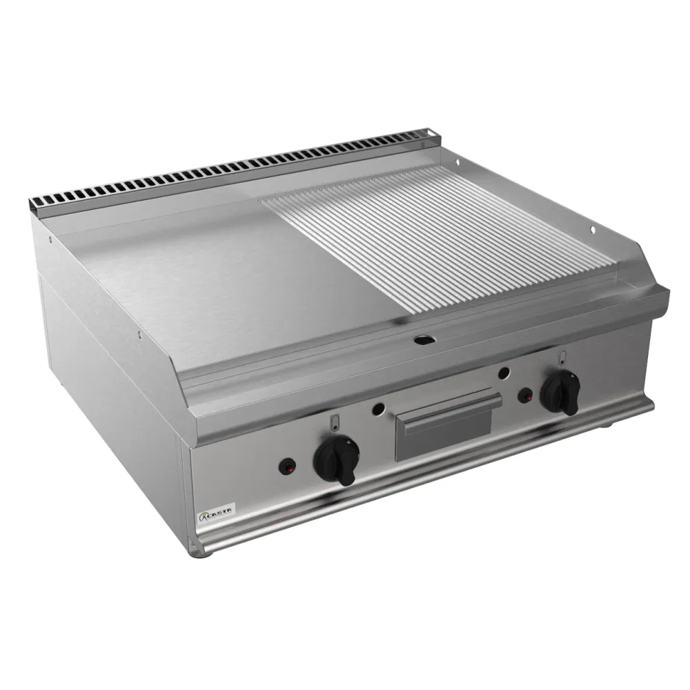 Gāzes rievota - gluda grilvirsma P7/FTG2BBMK