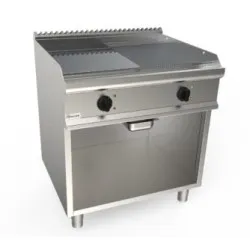 Elektriskā rievota-gluda grilvirsma ar neitrālo skapi EASY 700 E7/FTE2BAMK