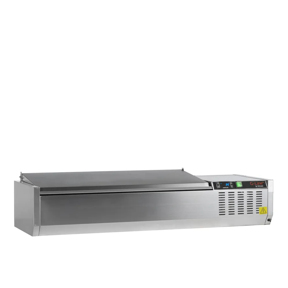 Aukstuma vitrīna ar vāku GVC 4 GN1/3 (GVC38-120 S/S)
