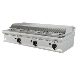 Gāzes lāvas akmeņu grilvirsma rievota L7/BS3BB