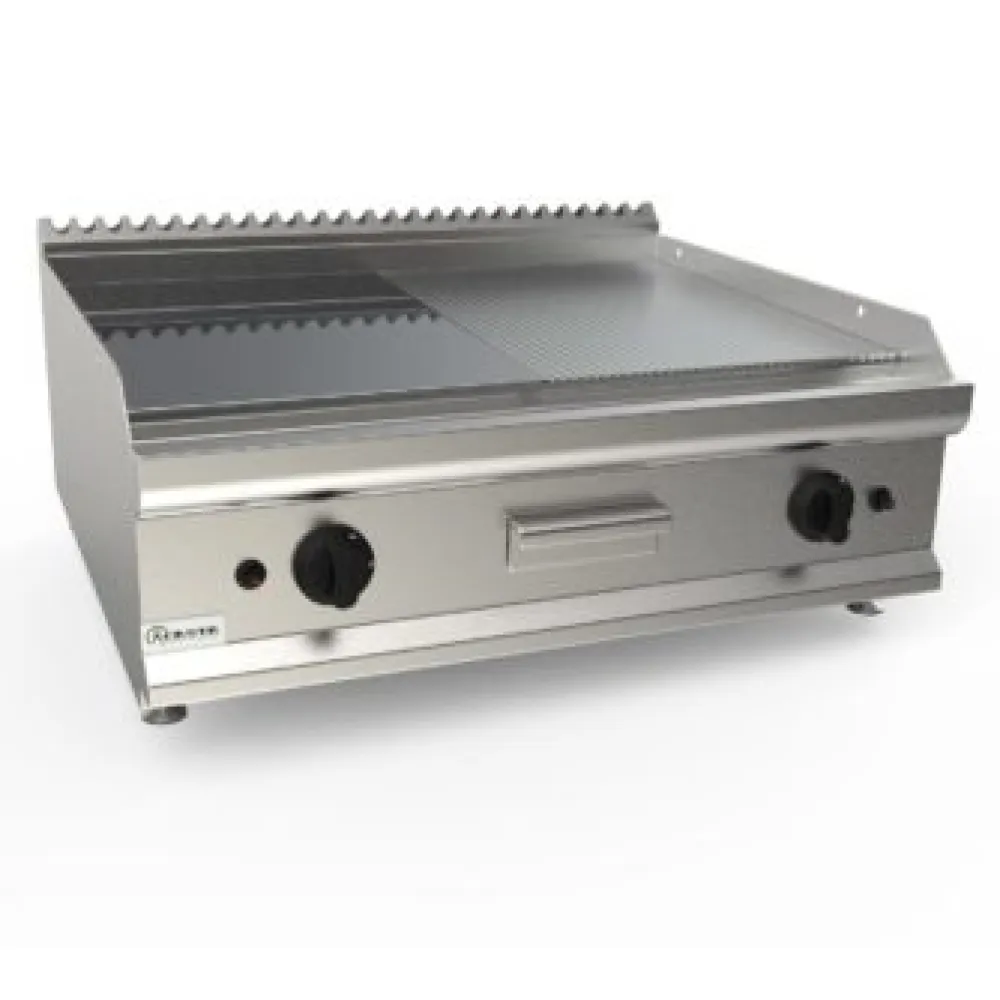 Gāzes gluda-rievota grilvirsma LADY 700 L7/KTG2BBMC