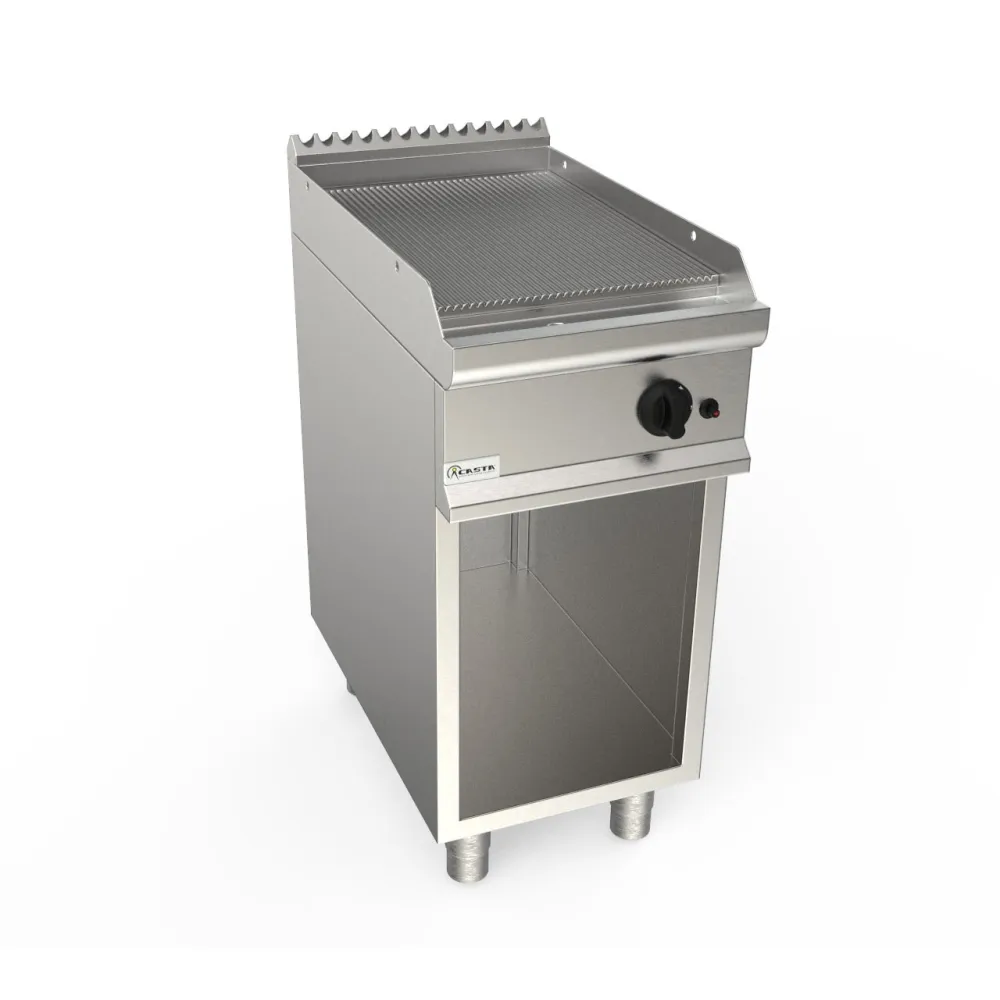 Elektriskā rievota grilvirsma ar neitrālo skapi LADY 700 L7/KTE1BARC