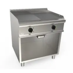 Elektriskā rievota-gluda grilvirsma ar neitrālo skapi LADY 700 L7/KTE2BAMC