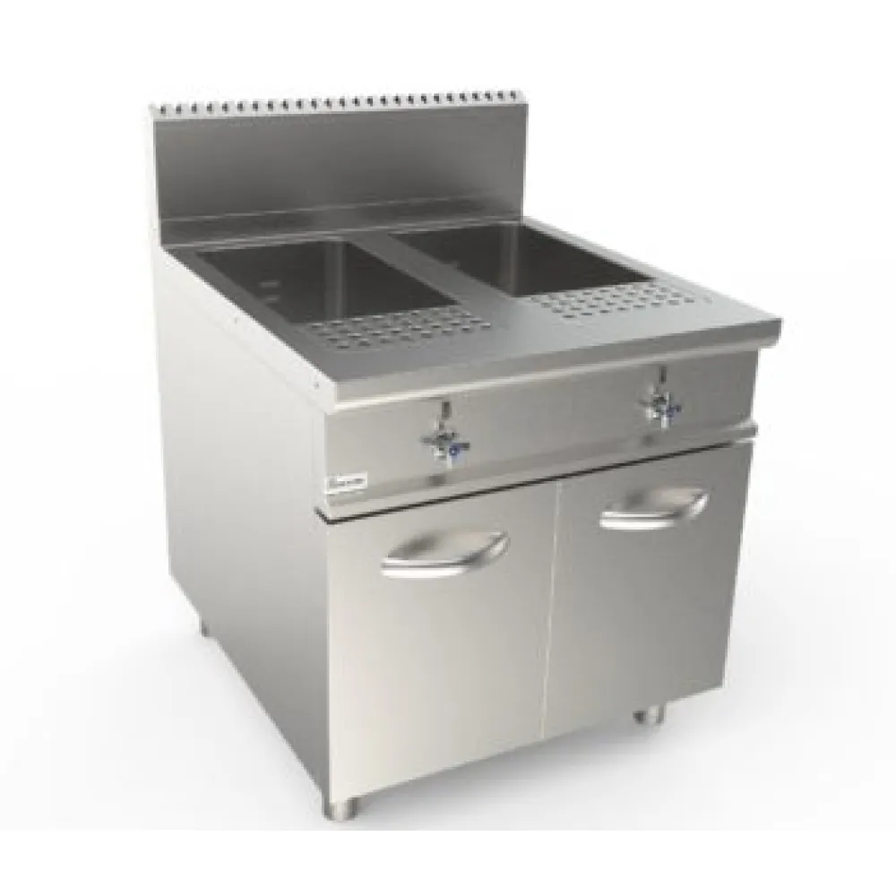 Gāzes pastas vārītājs 40+40L LADYQ 900 LQ/CPG2V80