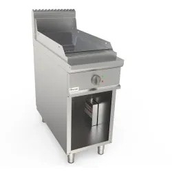 Elektriskā gluda grilvirsma ar neitrālo skapi LADYQ 900 LQ/FTE2BALC