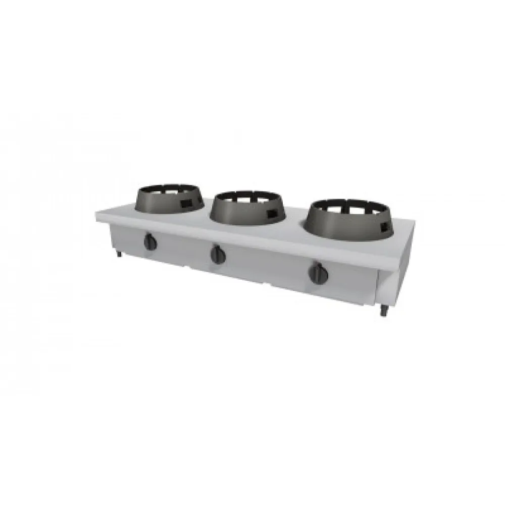 Gāzes WOK plīts 1500x600mm TB03150060BB