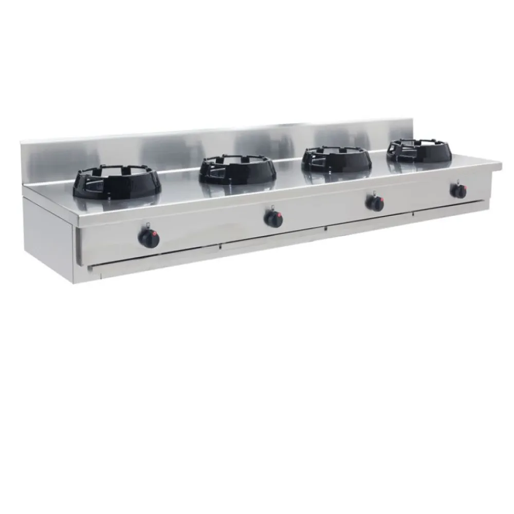 Gāzes WOK plīts 2000x700mm LS04200070BB